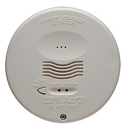 carbon monoxide detector system sensor