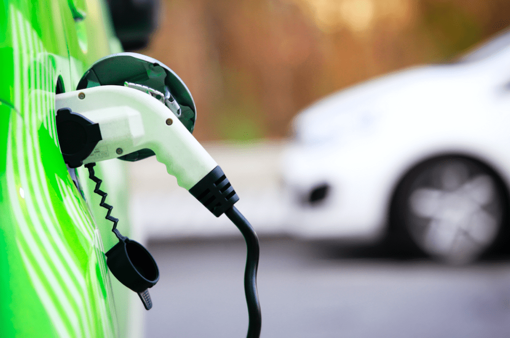 electric car, electric car charger installation