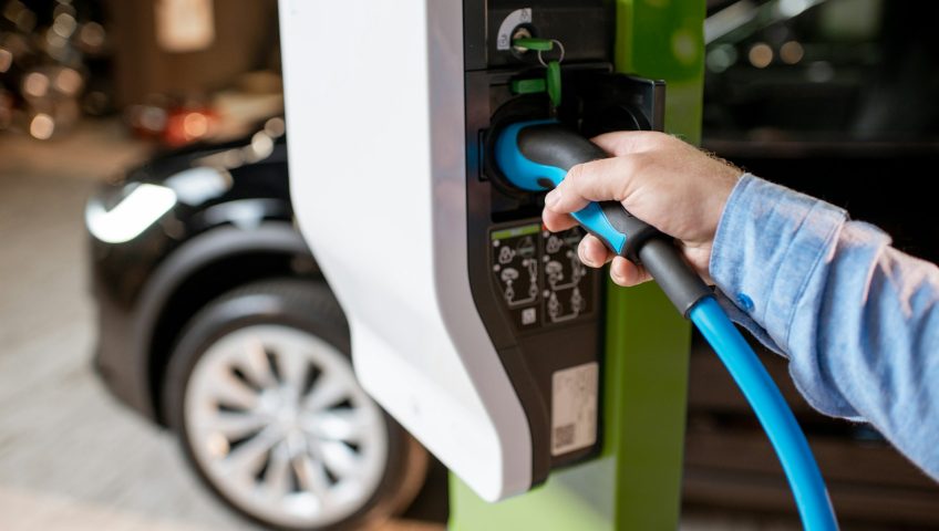 EV charger installation